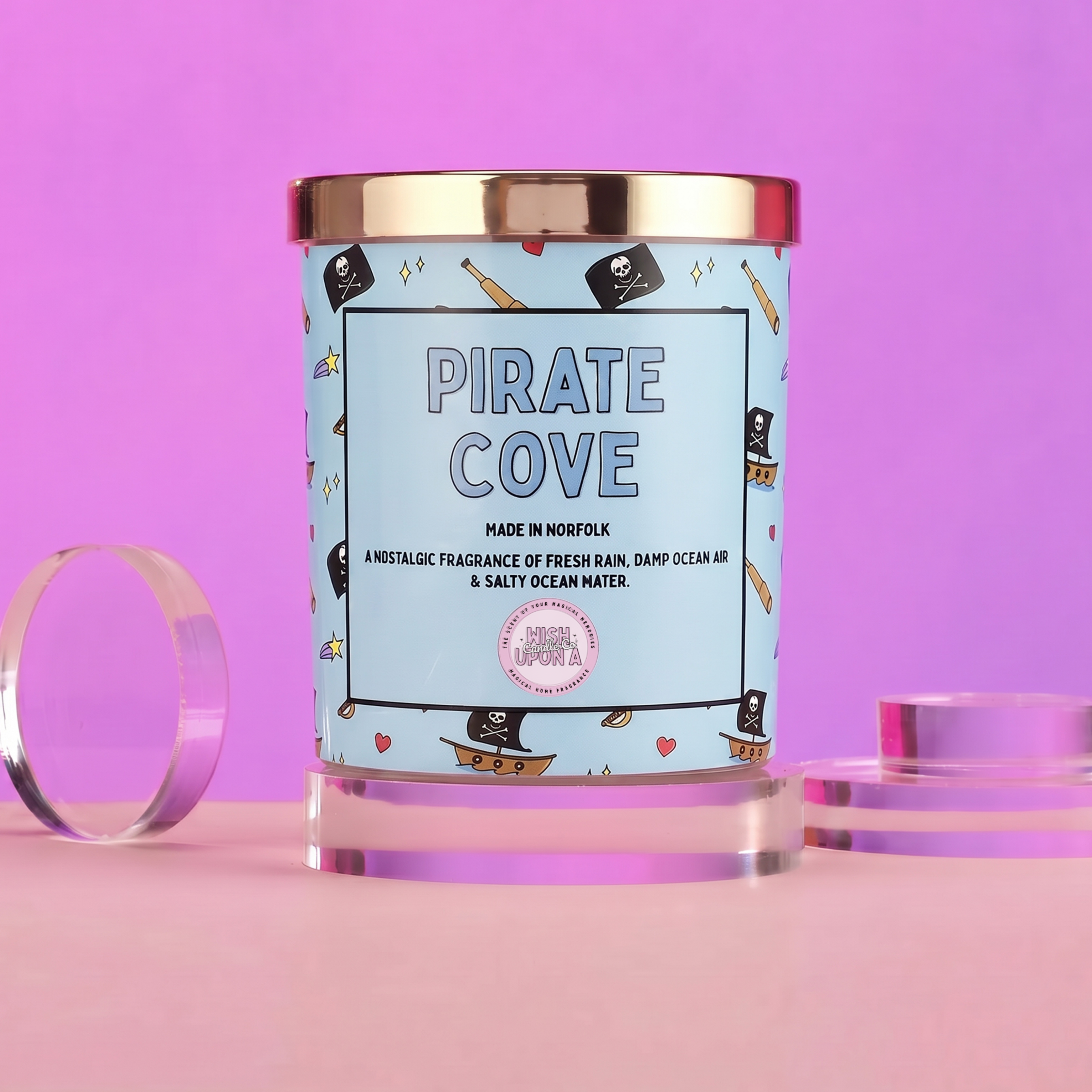 Pirate water Candle