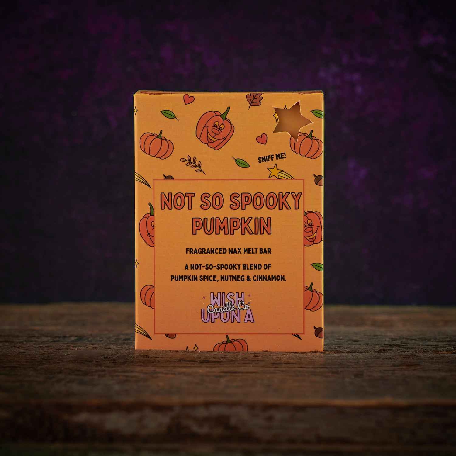 Not So Spooky Pumpkin Wax Melt Bar - Wonky Shop