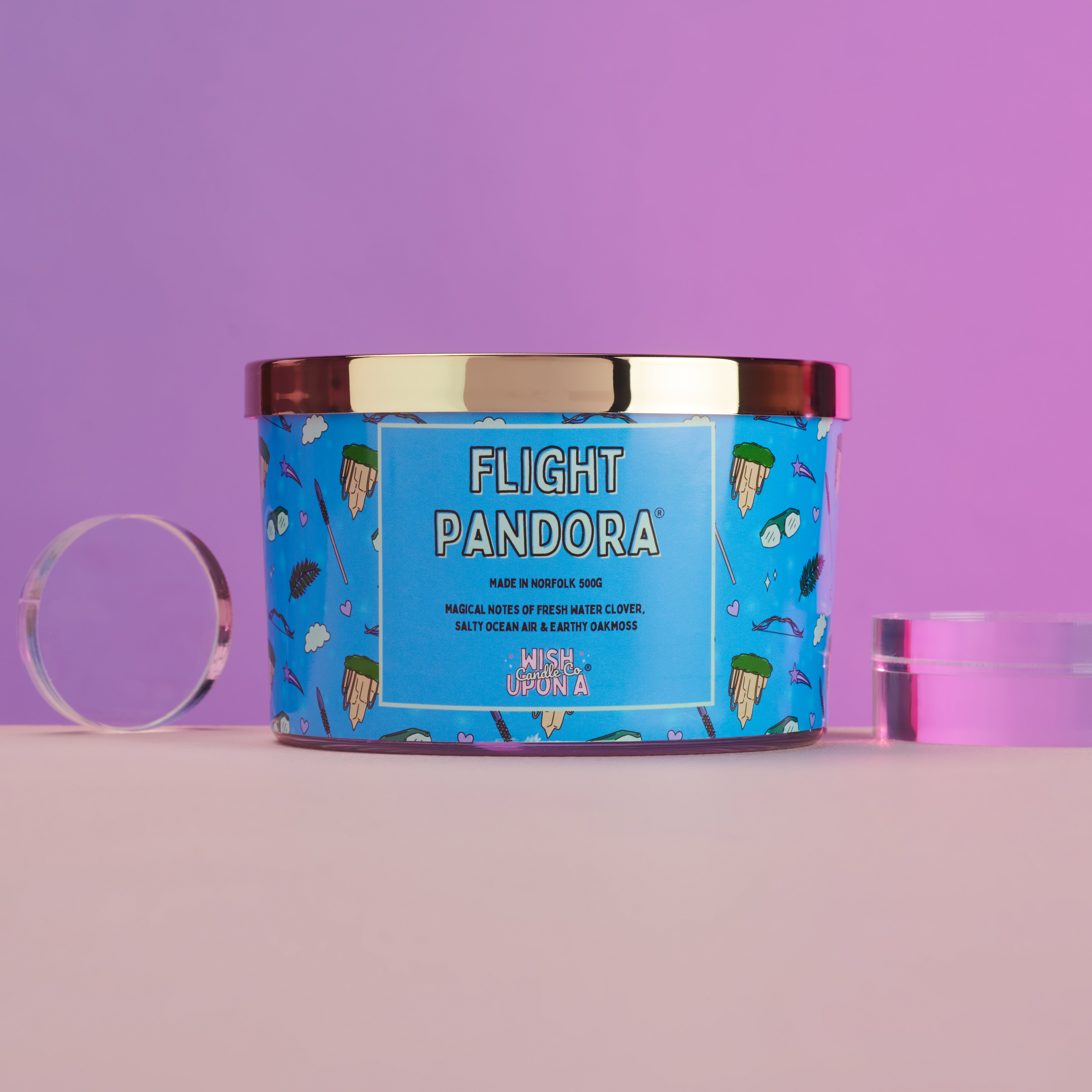 Flight Pandora 500g luxury theme park inspired candle