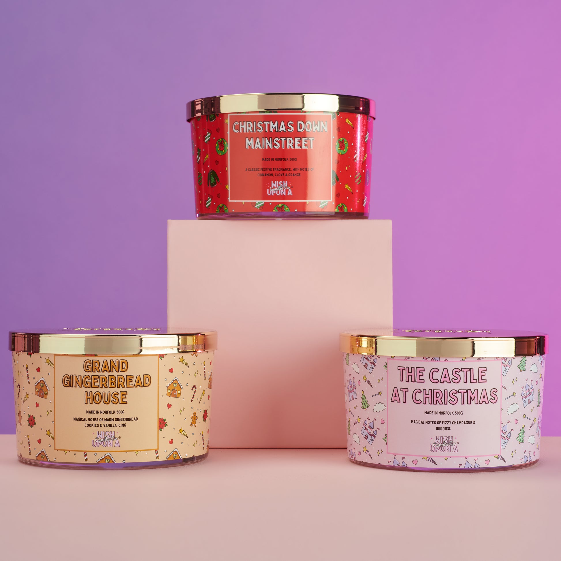 Christmas Candle Collection - Triple Wick - Pick Your Fragrance