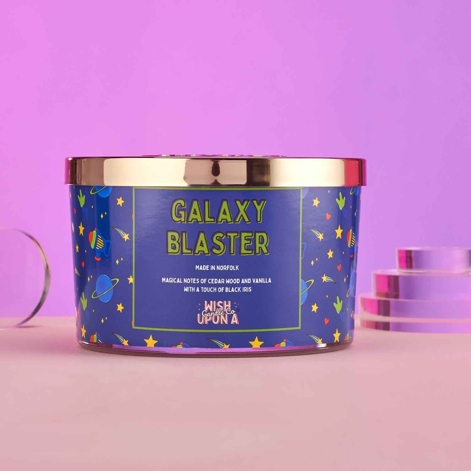 Galaxy Blaster - Triple Wick Candle