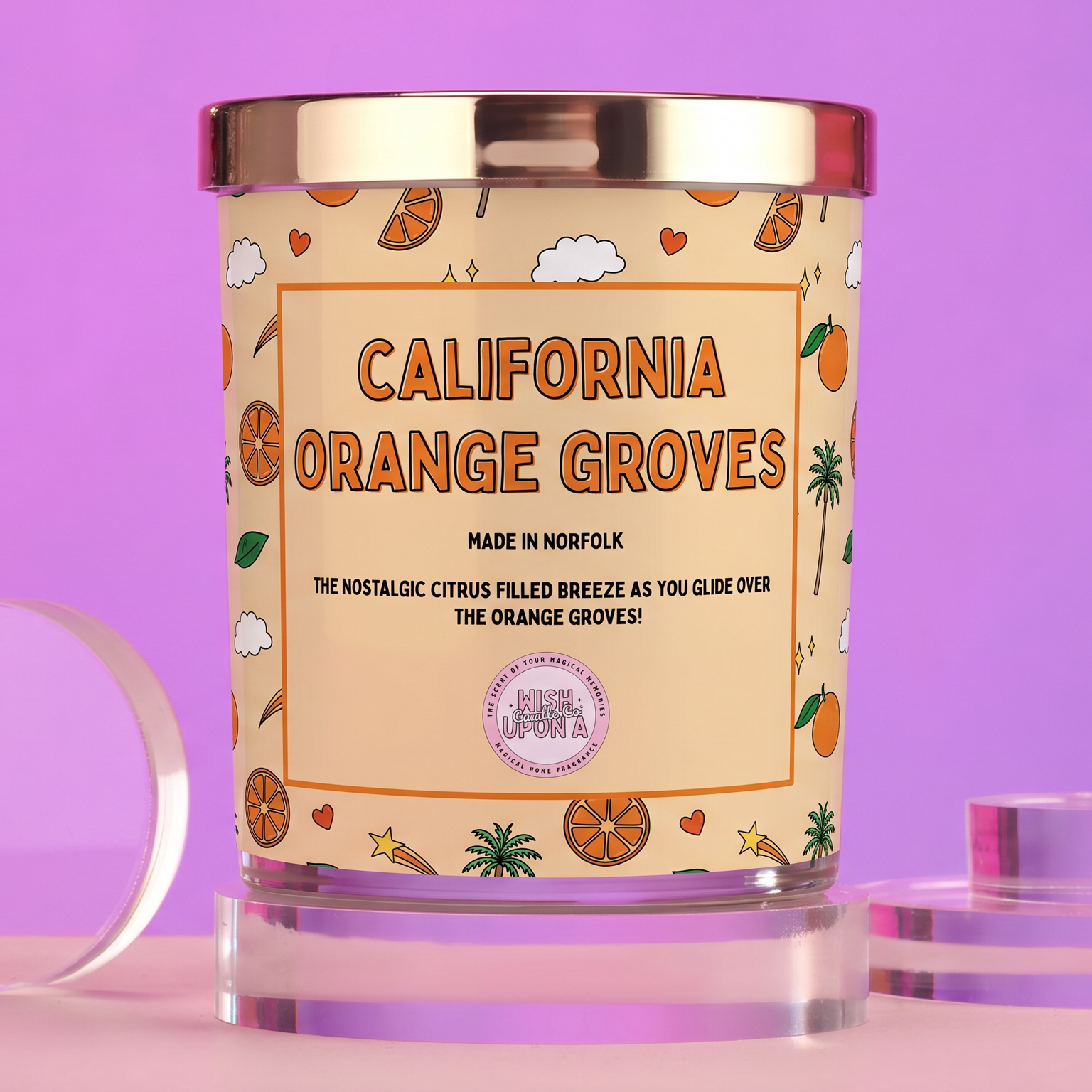 Limited Edition - California Orange Groves - Signature Candle