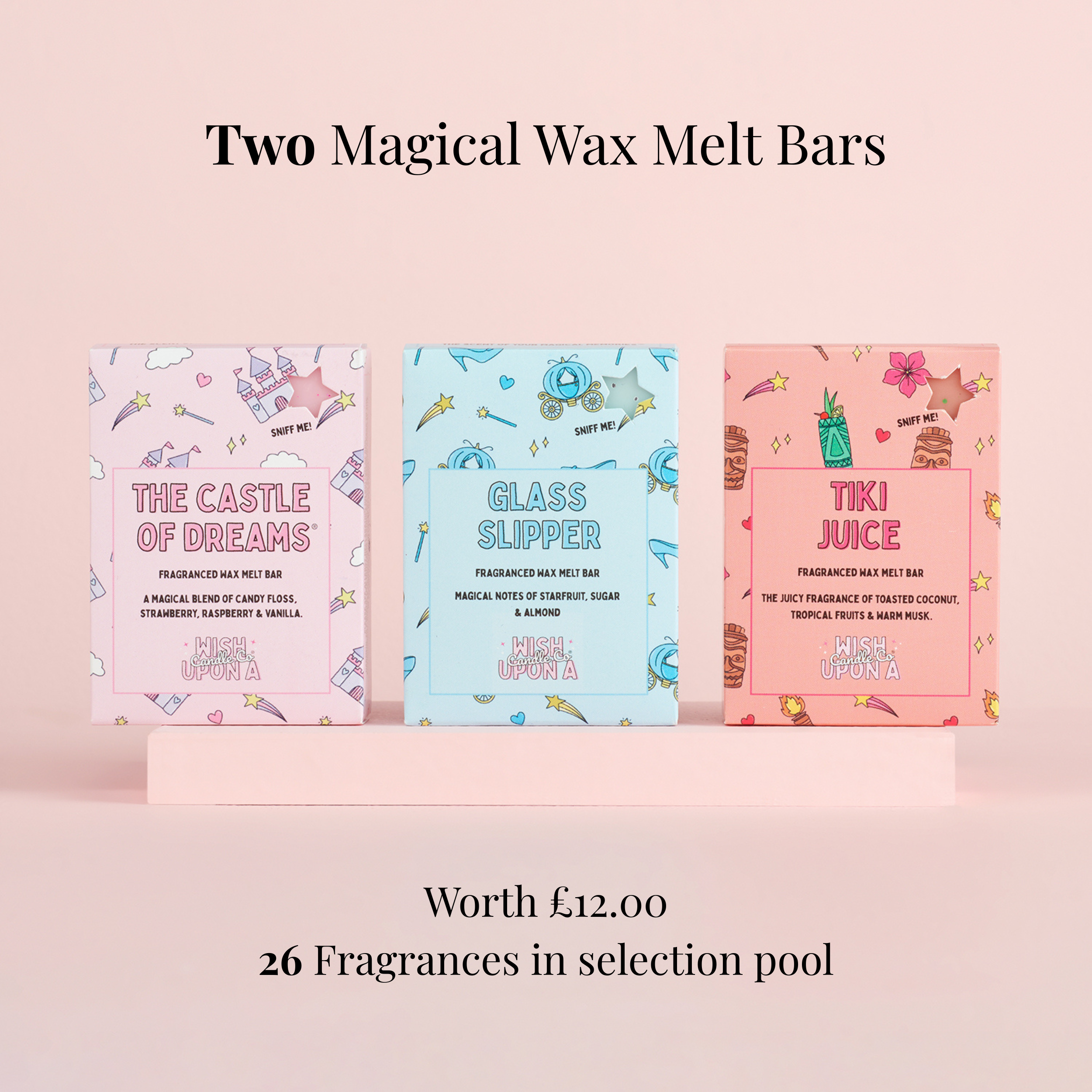 Theme park inspired Luxury Wax Melt Bars