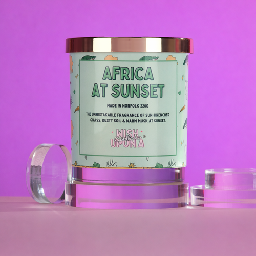 Africa at Sunset - Signature Candle