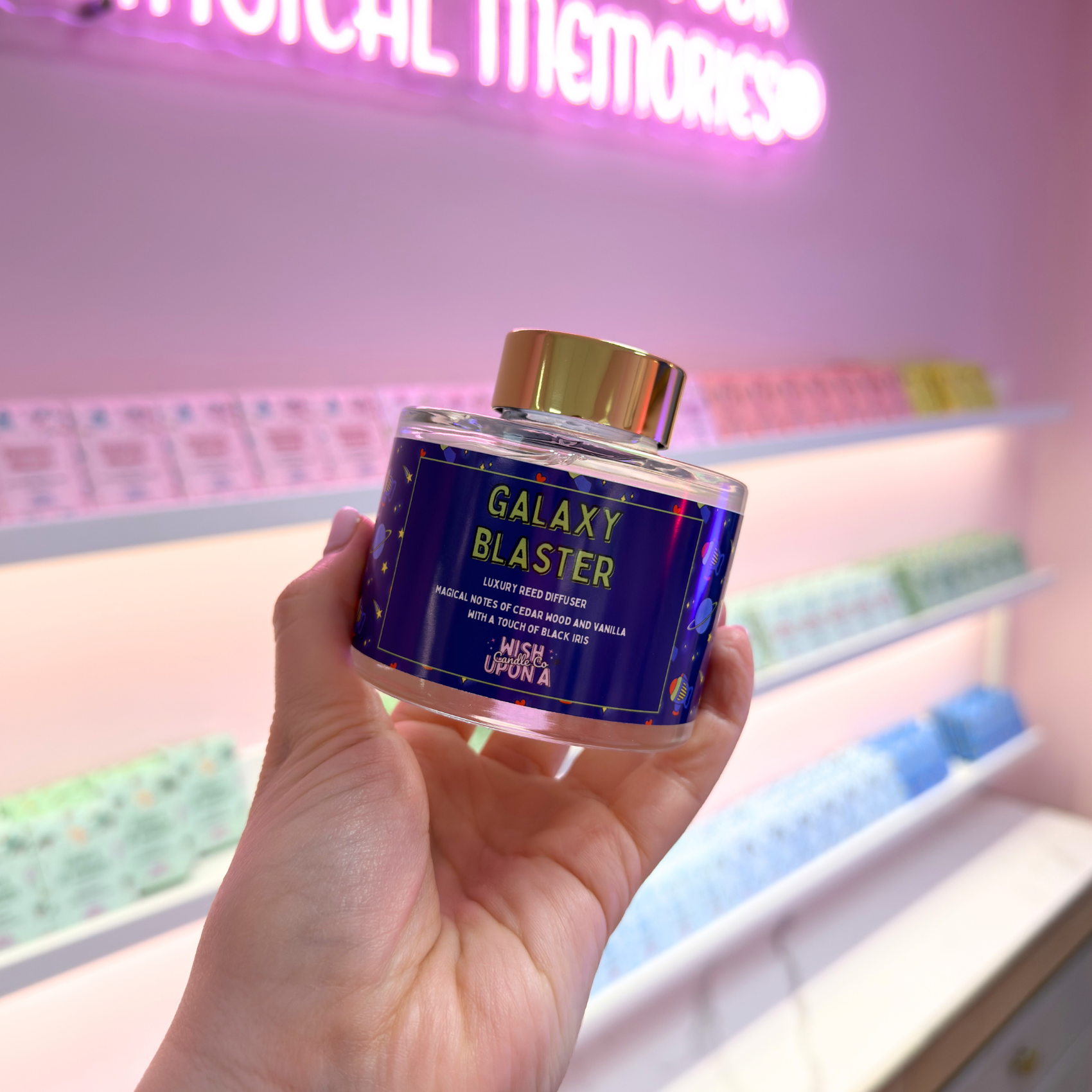 Galaxy Blaster Reed Diffuser (No Reeds)