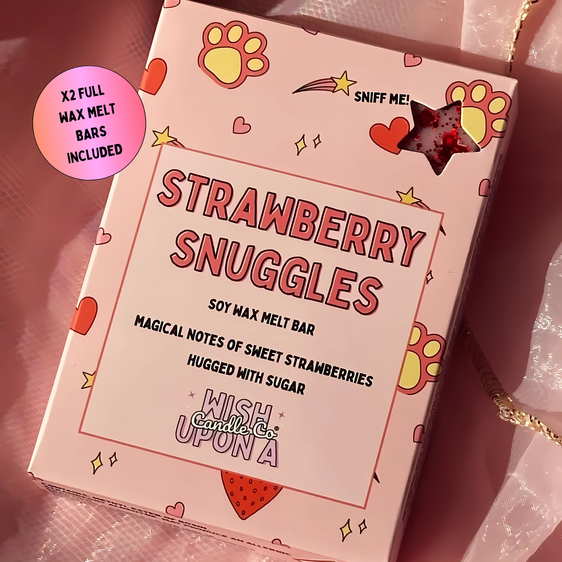 Strawberry Snuggles - Wax Melt Duo