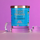Flight Pandora theme park inspired candle with gold lid