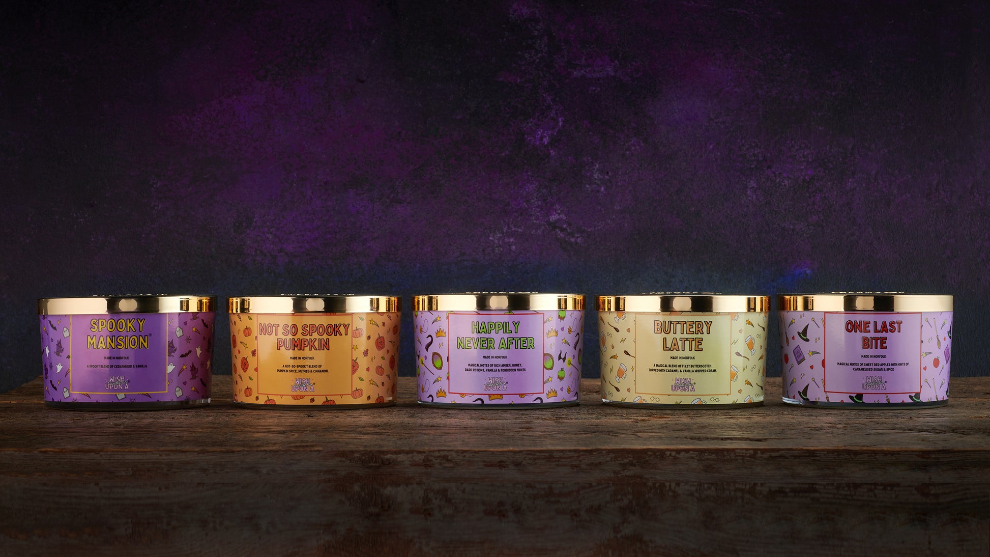 NEW! Halloween Luxury Candle Collection