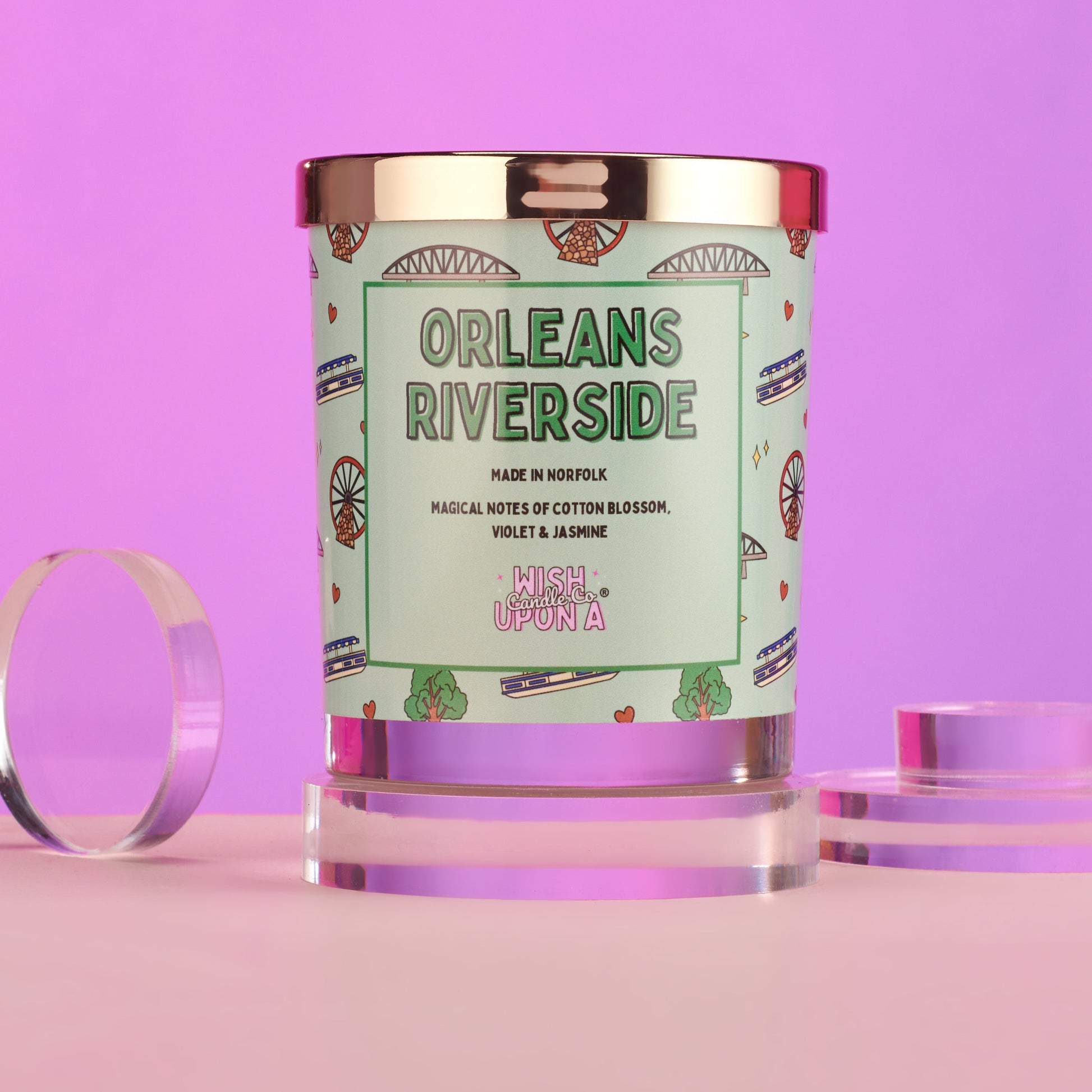 Orleans Riverside 215g candle