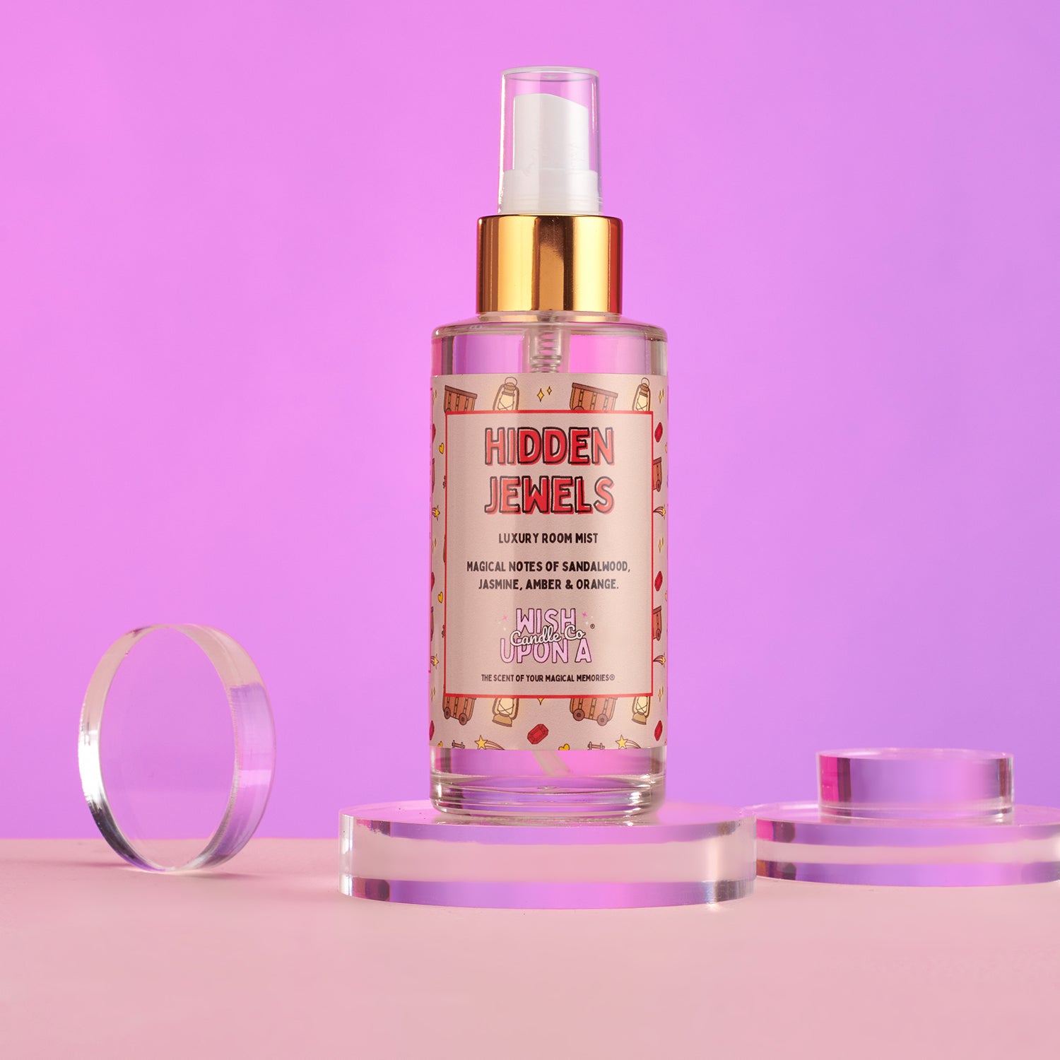 Hidden jewels room spray