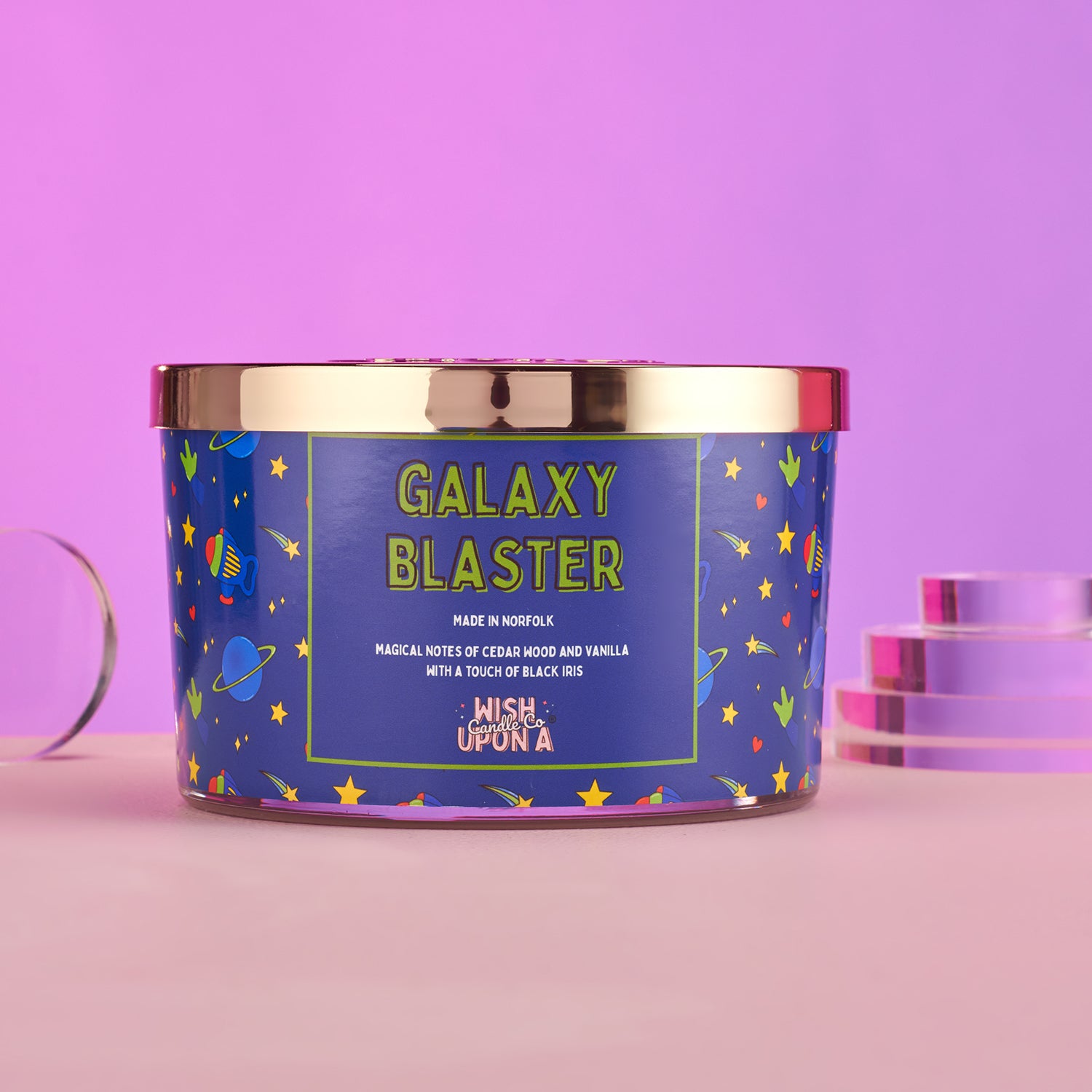 Galaxy Blaster - Triple Wick Candle