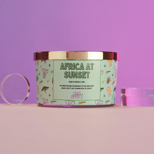 Africa at Sunset - Luxury Triple Wick Candle