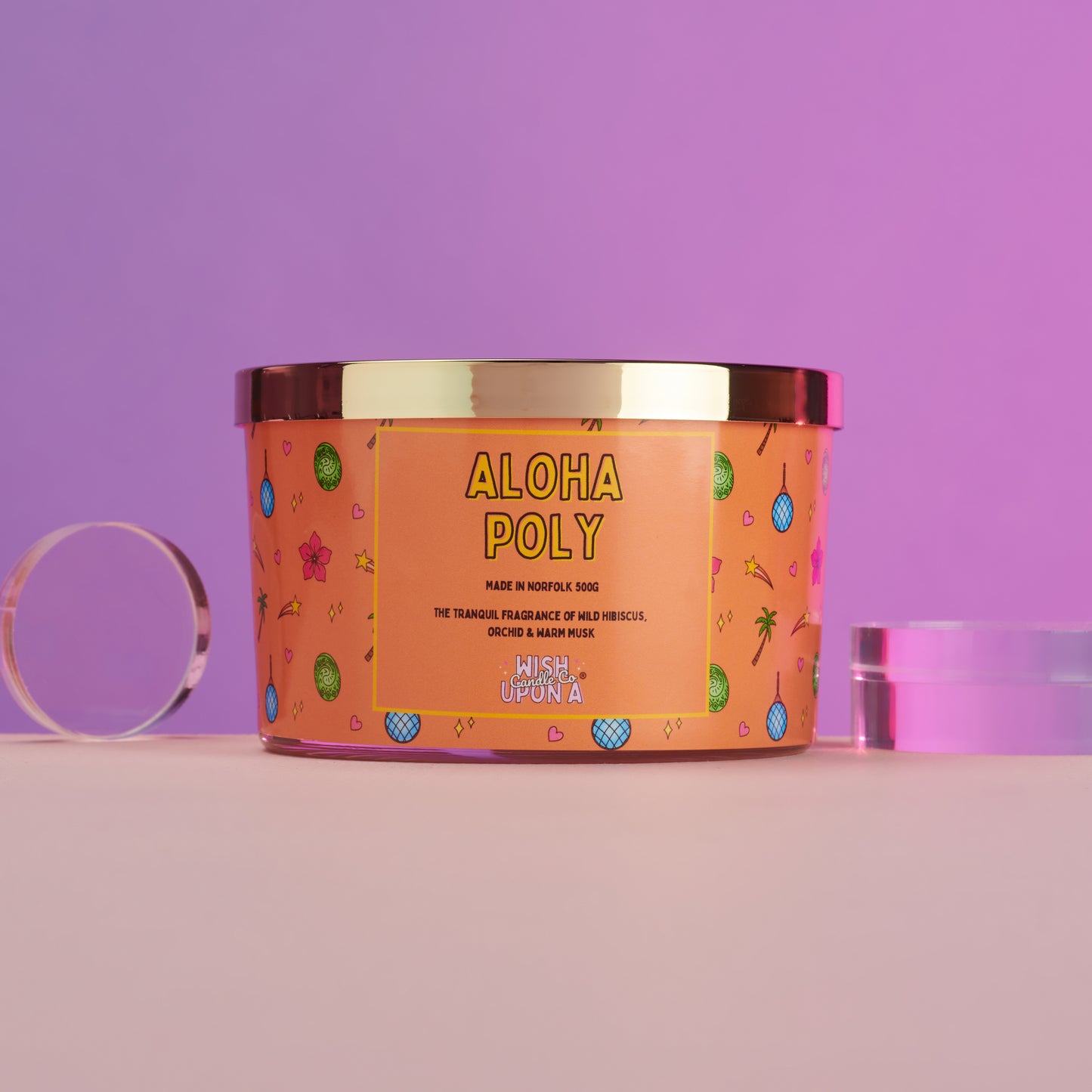 Aloha Poly Candle - Candle 500G