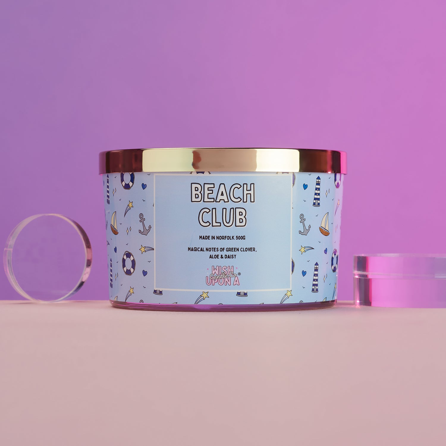 Beach Club - Triple Wick Candle