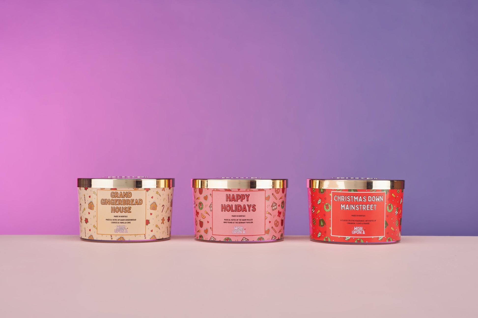 Christmas Candle Collection - Triple Wick - Pick Your Fragrance