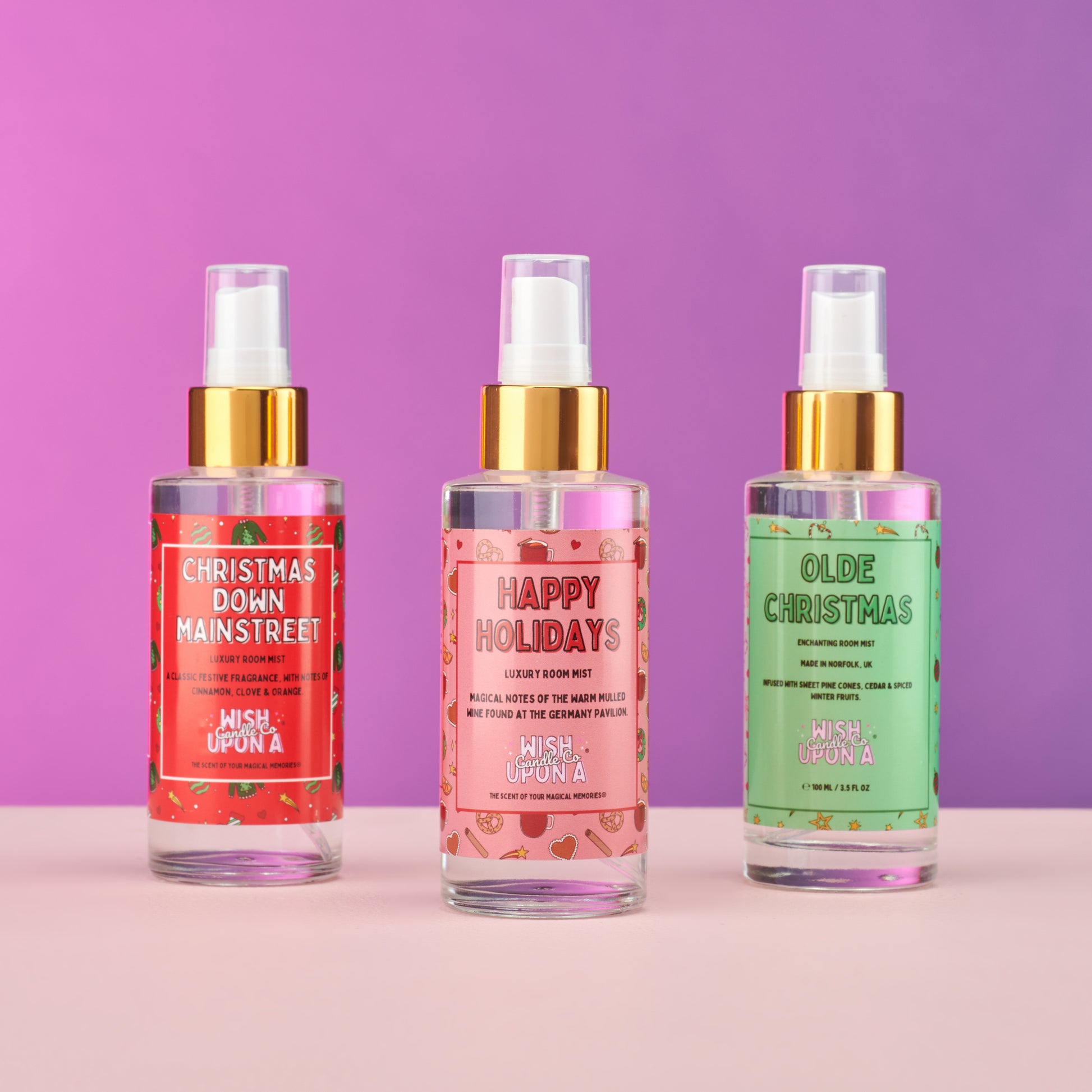 Christmas Room Mist Collection 100ml - Pick Your Fragrance