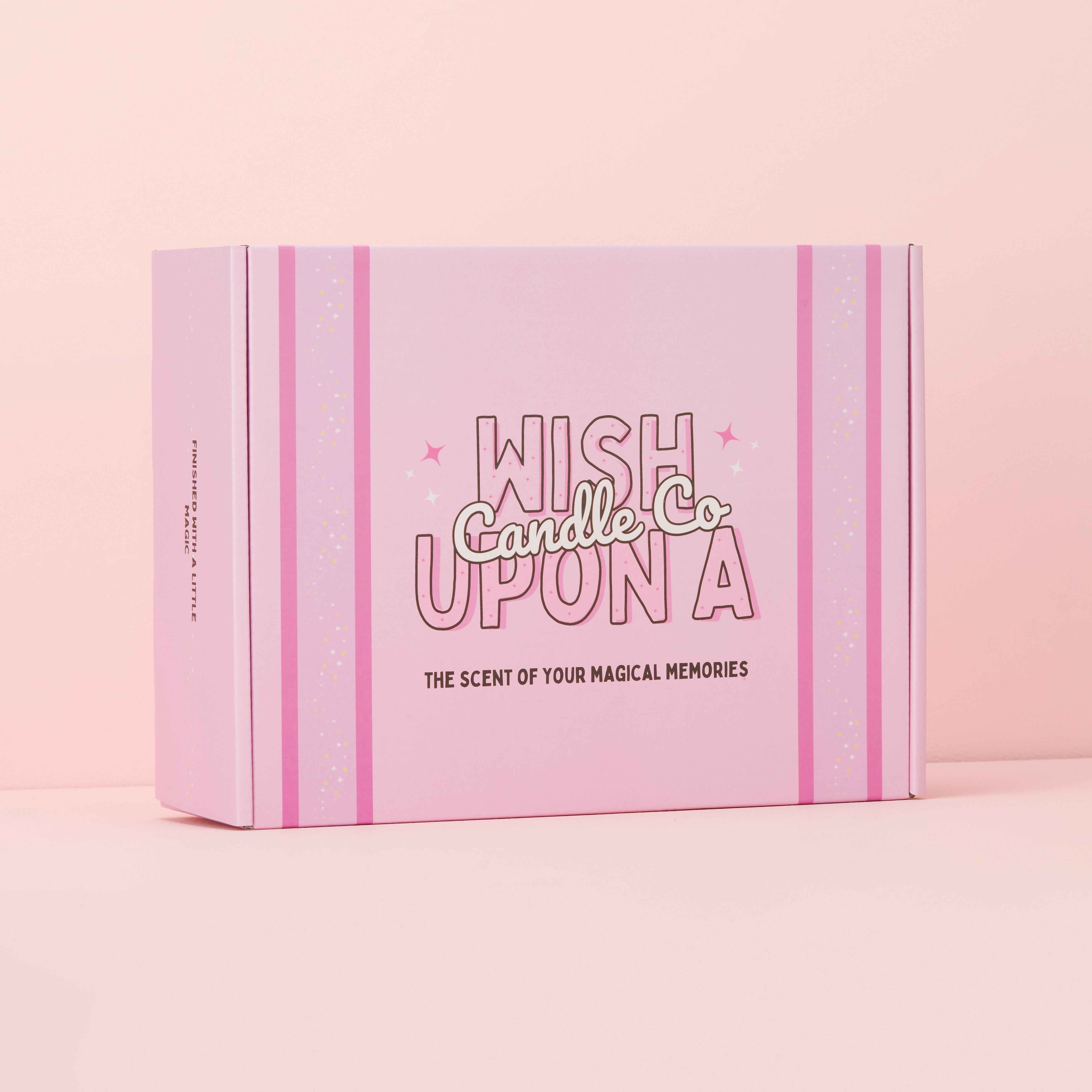 Magic Members monthly subscription box featuring exclusive theme park inspired home fragrance products