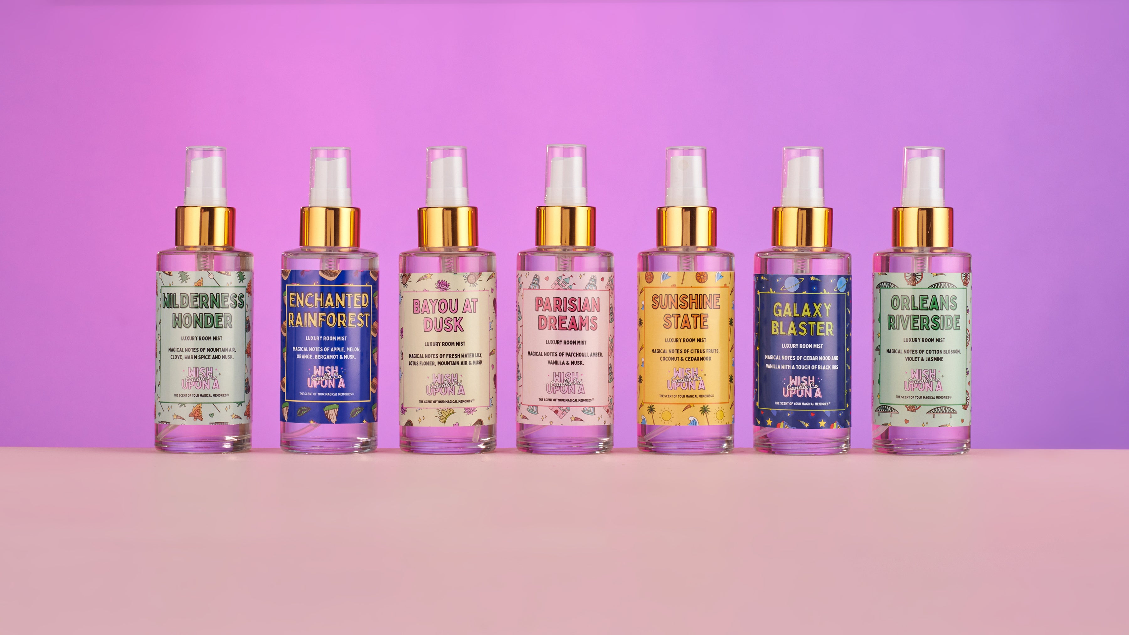 theme park ride and resort inspired room spray