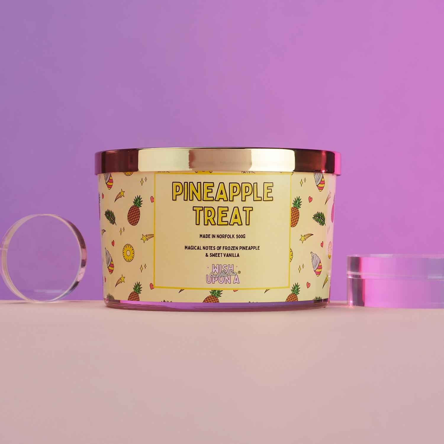 Pineapple Treat - Triple Wick Candle